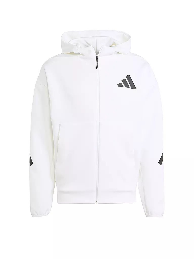 ADIDAS Herren Kapuzenjacke Z.N.E. weiss